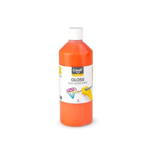 Glansfärg CREALL Gloss 500ml orange