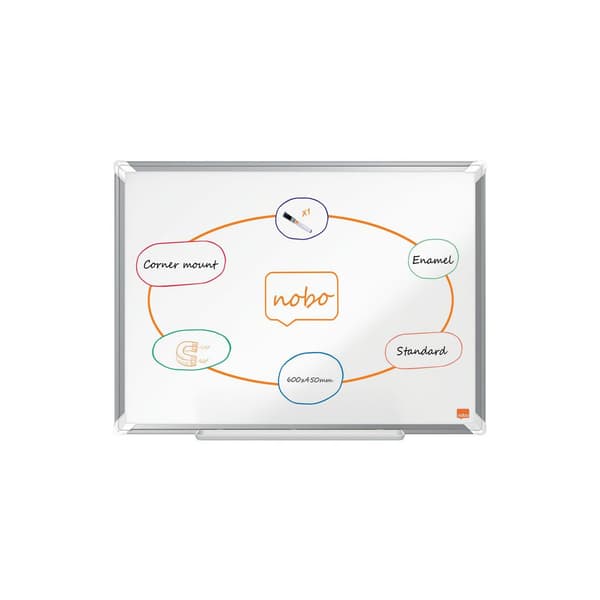 Whiteboard NOBO premium emalj 60x45cm