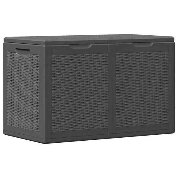 Dynbox 180 liter svart PP-rotting
