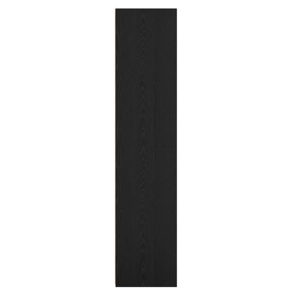 Sideboard Svart ek 45 x 41 x 185 cm Konstruerat trä