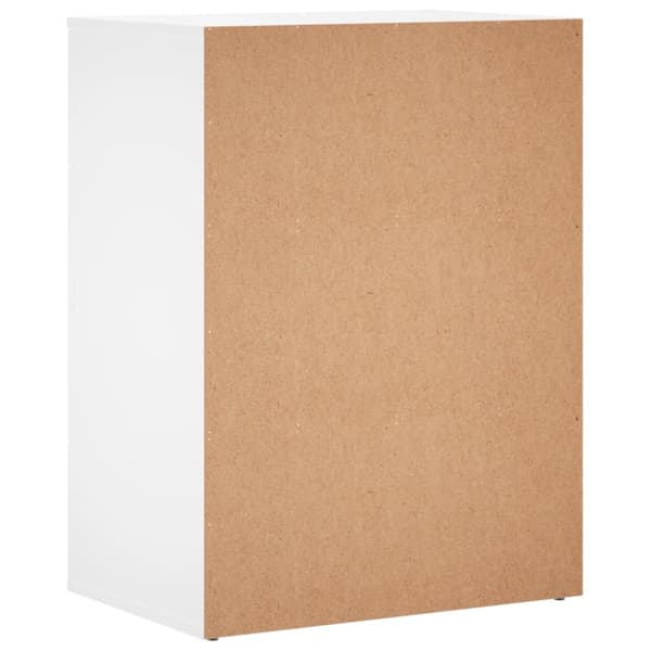 Skänk vit 60x39x80 cm konstruerat trä