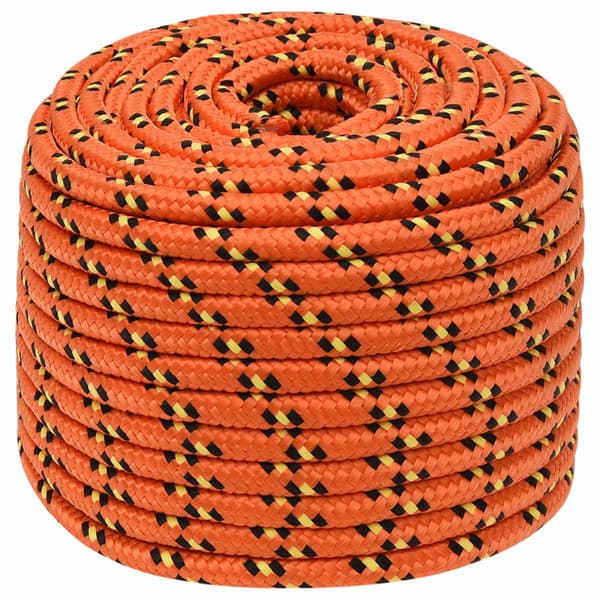 Mångsidigt bruksrep 14 mm 50 m Orange PP 1275 kg Maxbelastning