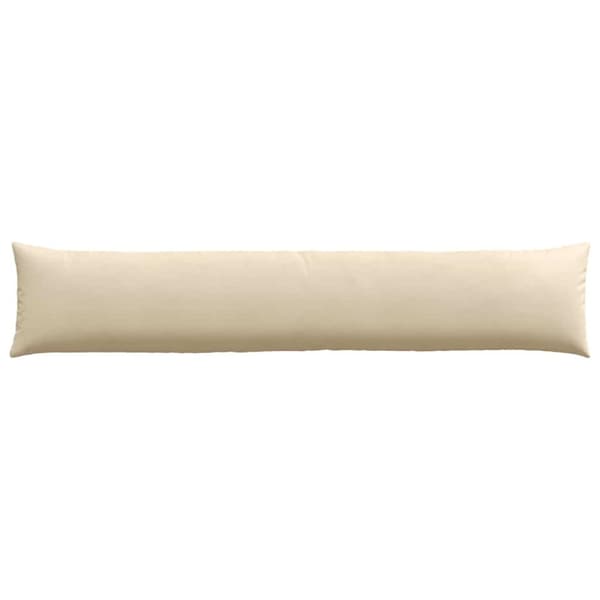 Sofakuddar 2 pcs Kräm 200 x 40 cm tyg