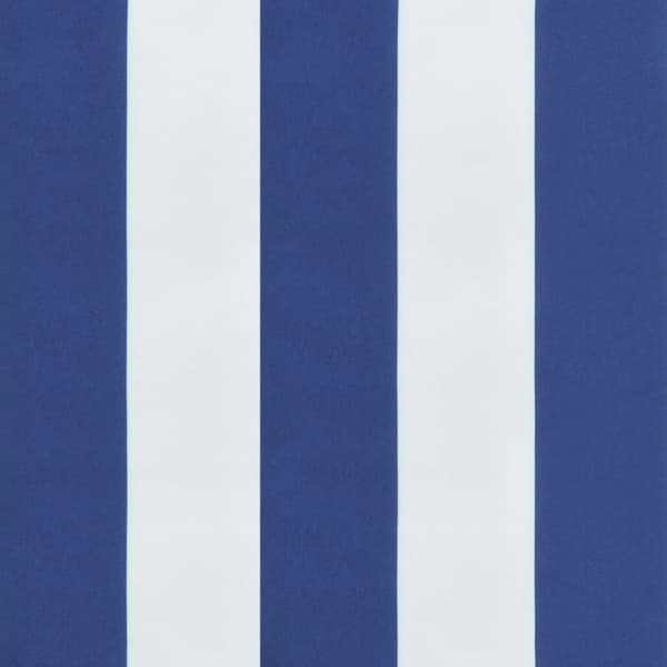 Stolsdynor 4 st blå&vit randig 40x40x7 cm tyg