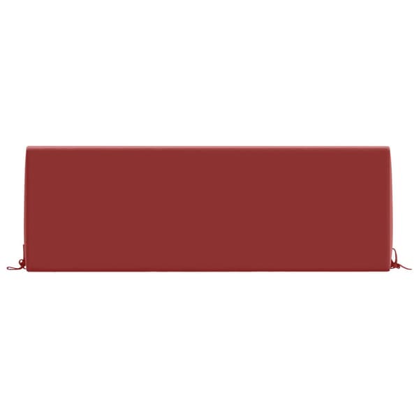 Ryggkudde SOEST 100% Polyester Vinröd 120 x 20 x 40 cm
