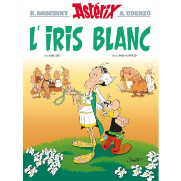 Asterix L'Iris Blanc (Hardback) (inbunden, eng)