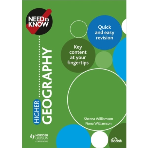 Need to Know: Higher Geography (häftad, eng)