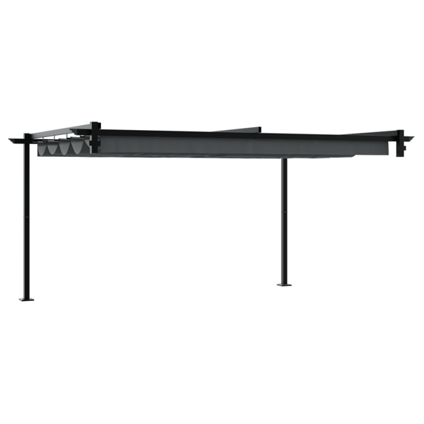 Paviljong Antracit 400 x 300 x 200 cm Polyester