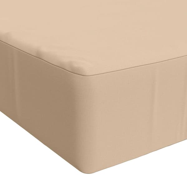 Sittkudde SOEST 100% Polyester Gräddvit 120 x 60 x 15 cm