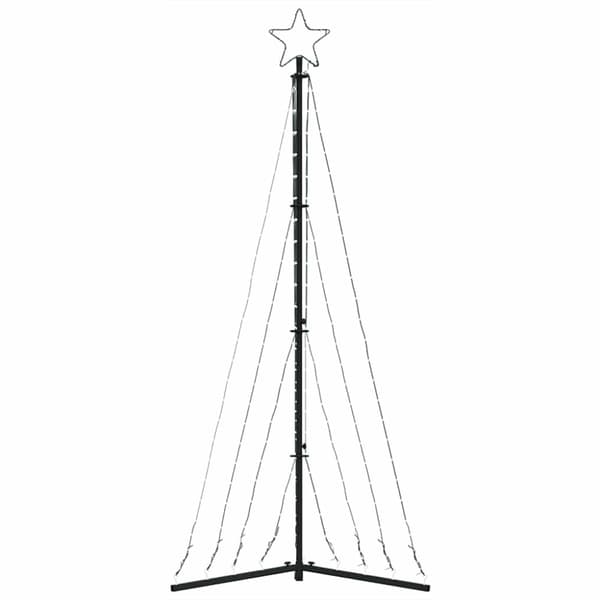 LED julgran 339 LEDs kallvit 187 cm