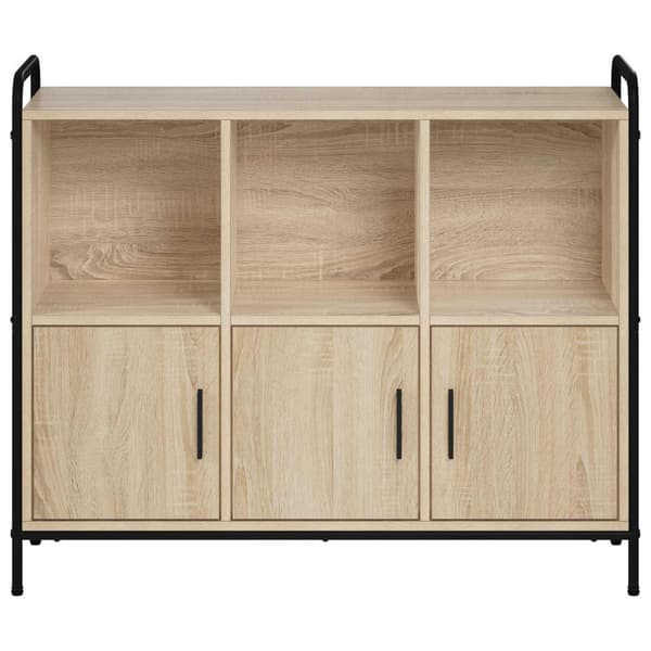 Sideboard Sonoma-ek 97 x 33 x 81 cm Konstruerat trä