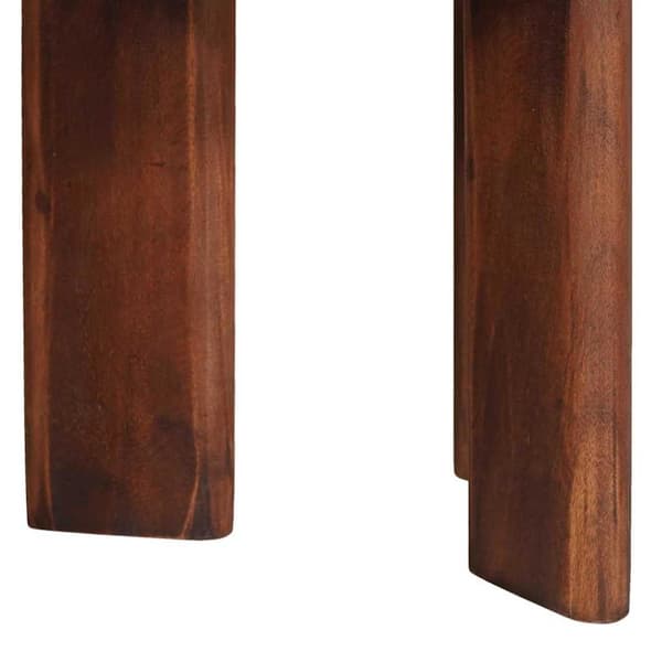 Nesting Kaffe Bord 2 pcs Flerfärgsdesign Massivt återvunnet trä