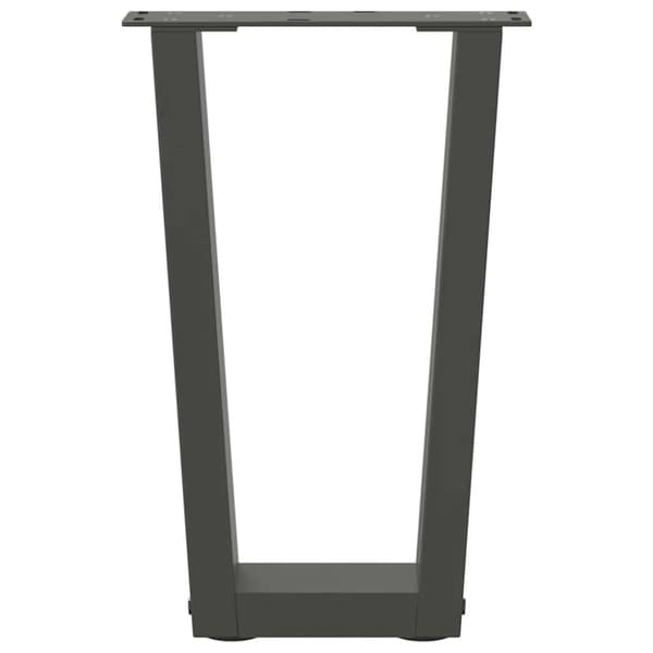 Soffbordsben V-formade 2 st antracit 28x(42-43,3) cm stål