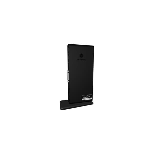 ICY BOX IB-DK2241AC - dockningsstation - USB - DVI, HDMI - 1GbE