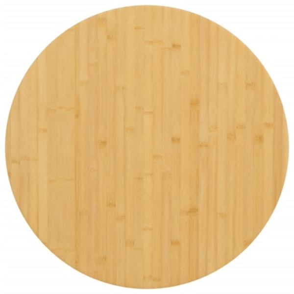 Bordsskiva Ø60x2,5 cm bambu