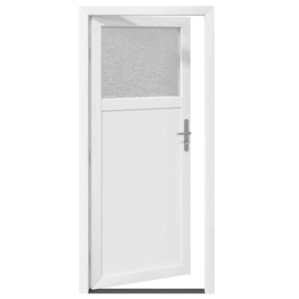 Sidentré Dörr Vit 88 x 198 cm PVC