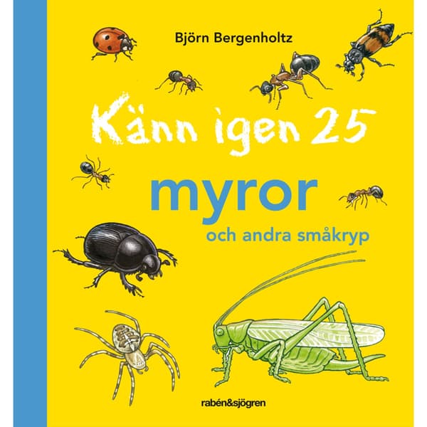 Känn igen 25 myror och andra småkryp (inbunden)