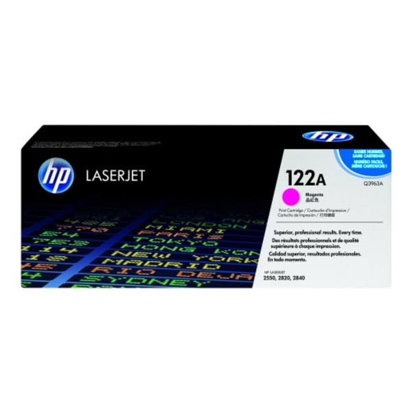 HP 122A - magenta - original - LaserJet - tonerkassett (Q3963A)
