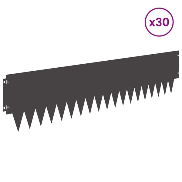 Kant för gräsmatta 30 pcs metall
