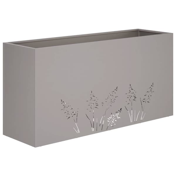 Trädgårdsplanterare Rostig 100 x 20 x 49 cm Väderbeständig stål