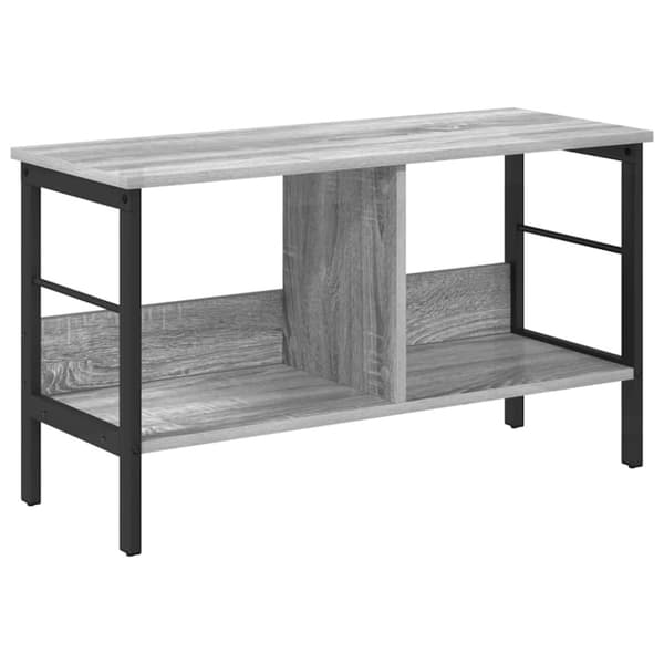 Hyllsystem Grå Sonoma 82 x 32 x 47 cm Konstruerat trä