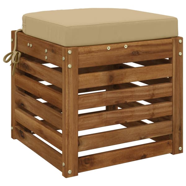 1-delad Sittkudde SOEST 100% Polyester Beige 40 x 40 x 7 cm