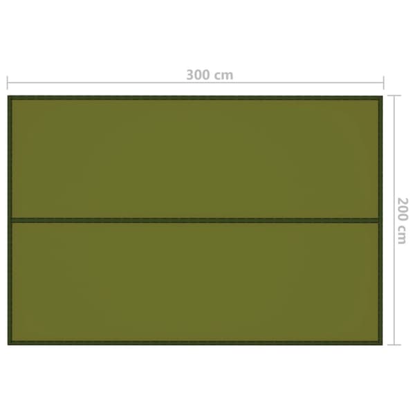 Tarp 3x2 m grön