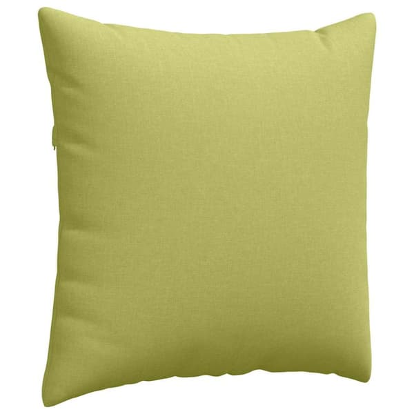 Sofakuddar 2 pcs Ljusgrön 80 x 80 cm tyg