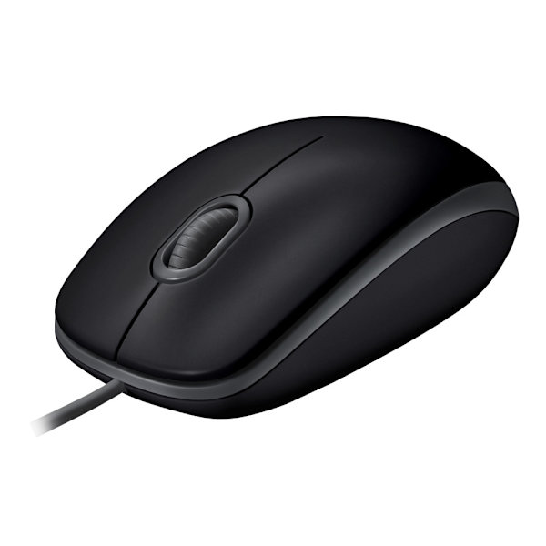 Logitech B110 Silent datormöss Ambidextrous USB Type-A Optisk 1000 DPI