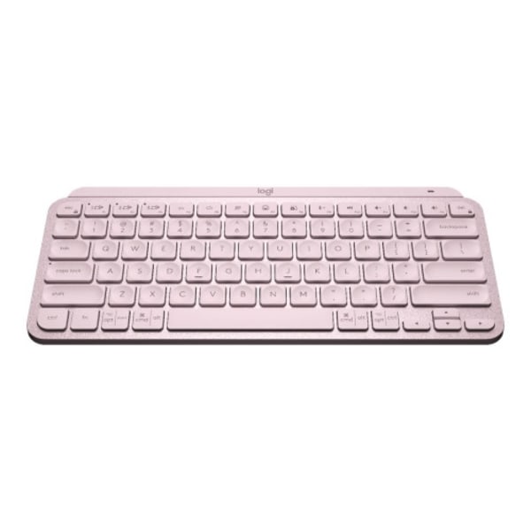 Logitech MX Keys Mini - Office - tangentbord - QWERTY - nordiskt (danska/finska/norska/svenska) - rosa Inmatningsenhet