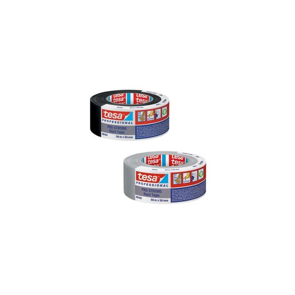 Vävtejp TESA PRO STRONG 50mmx50m silver