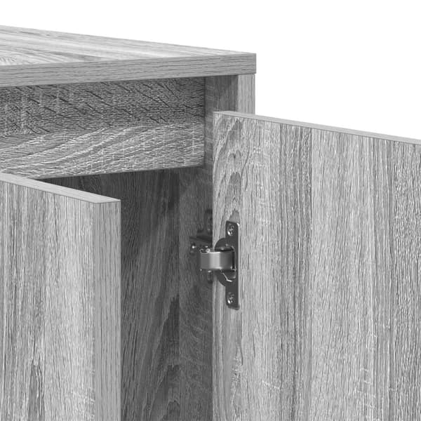 Sideboard Grå Sonoma 135 x 41 x 75 cm Konstruerat trä