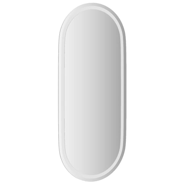 LED Badrumsspegel Transparent 100 x 45 cm härdat glas