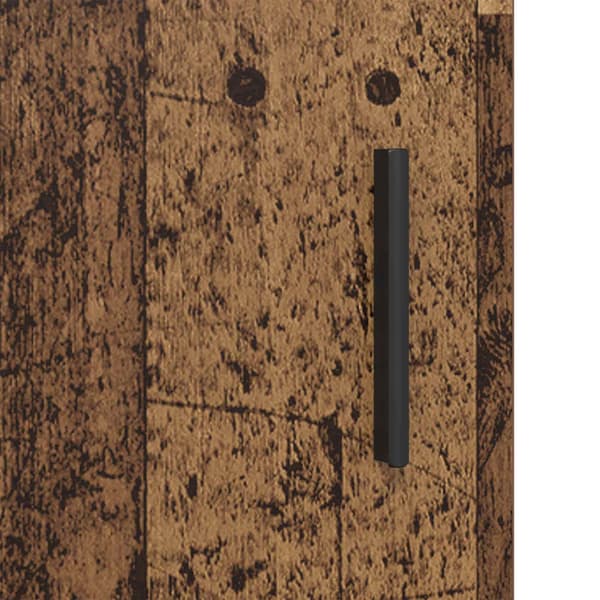 Badrumsskåpsset 4 st Gammalt trä 40 x 36 x 181 cm