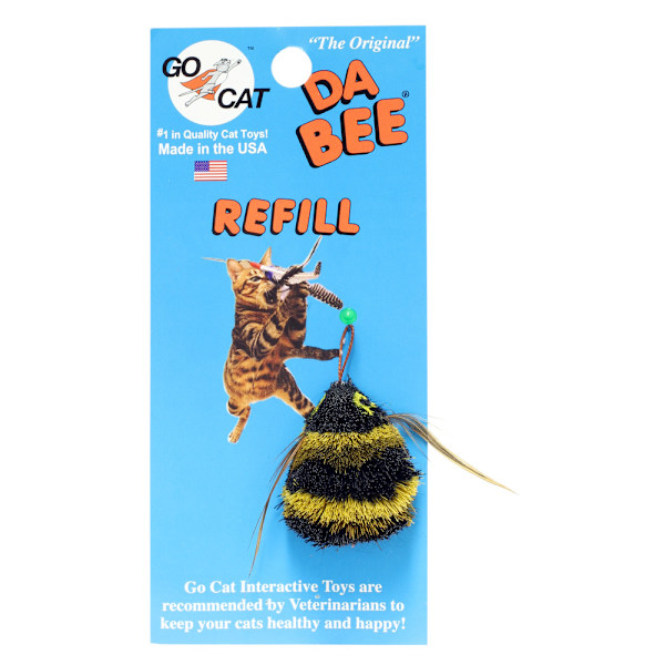 Kattleksak Da Bee Refill Go Cat 4 cm