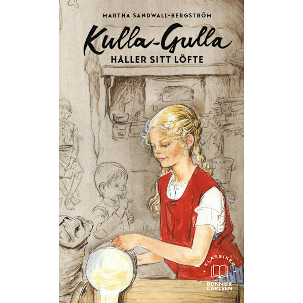 Kulla-Gulla håller sitt löfte (bok, kartonnage)