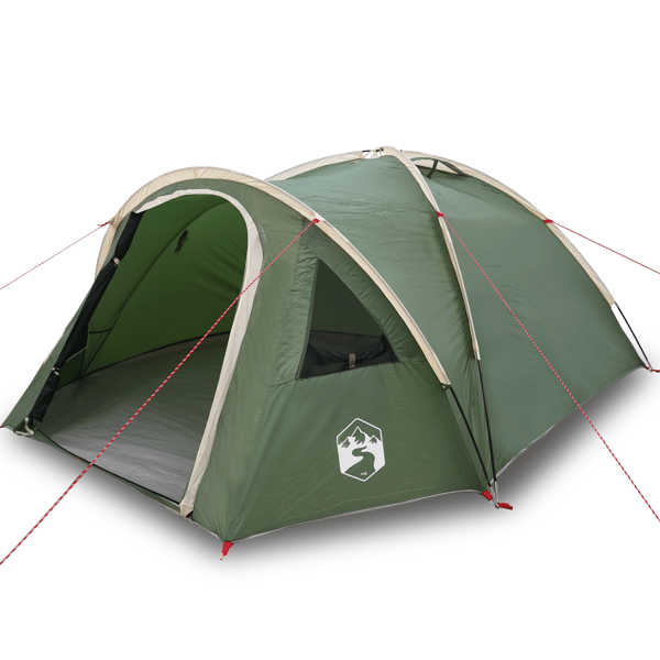 Campingtält med tak Grön 308 x 268 x 130 cm Polyester