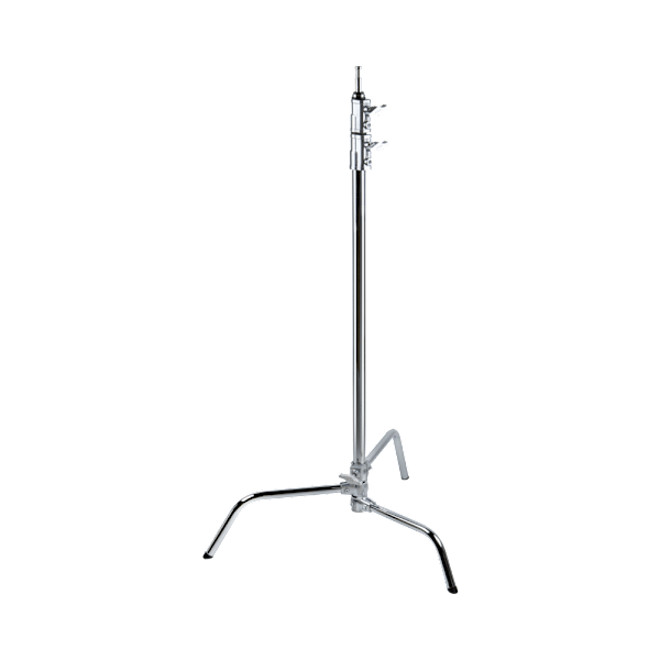 Kupo CL-40M 40" Master C-Stand With Sliding Leg & Quick-Release System - Silver