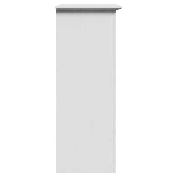 Hallskåp BODO vit 80x35x90 cm