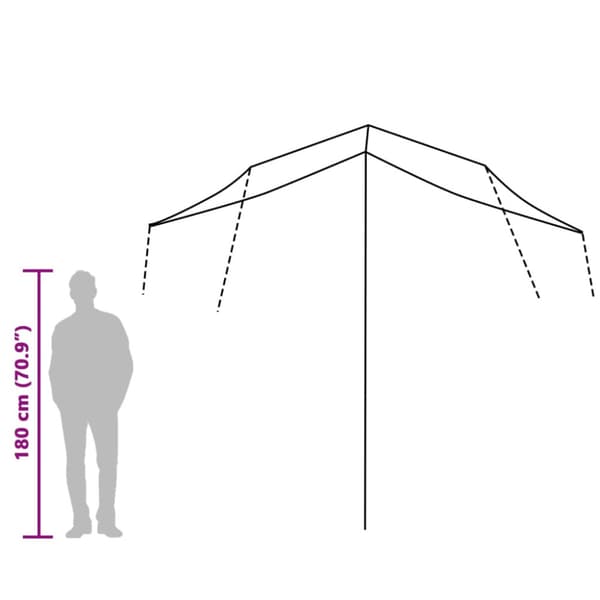 Tarp blå 300x294 cm vattentät