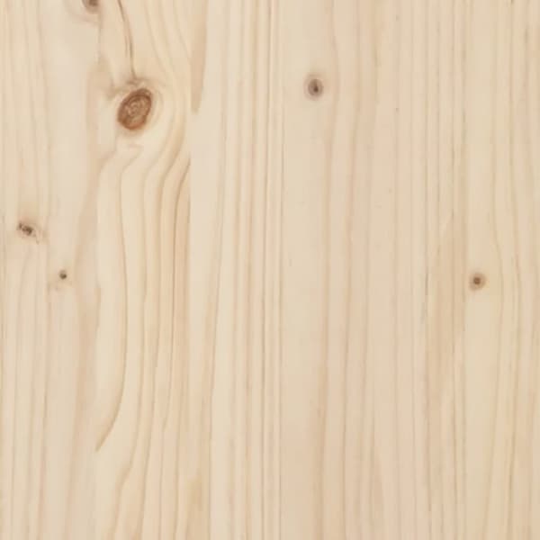 Sängram massivt trä 90x190 cm