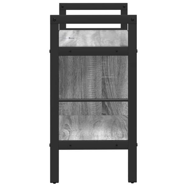 Hyllsystem Grå Sonoma 75 x 30 x 58,5 cm Konstruerat trä
