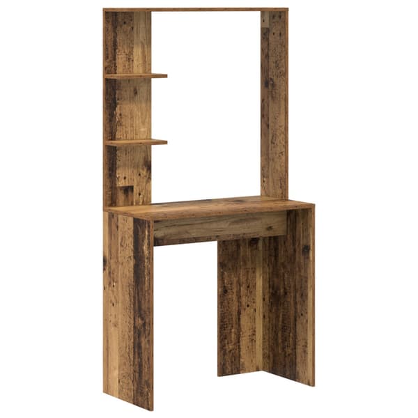 Skrivbord 2 pcs Gammalt trä
