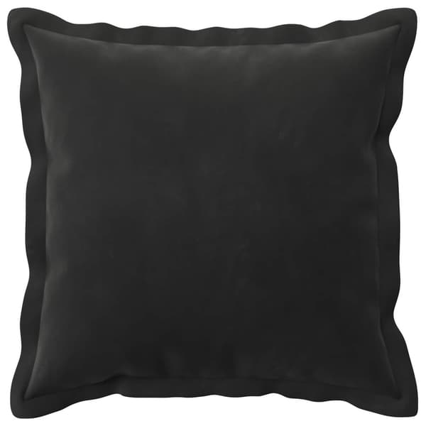Kuddöverdrag 12 st HOUTEN Svart 40 x 40 cm Sammet