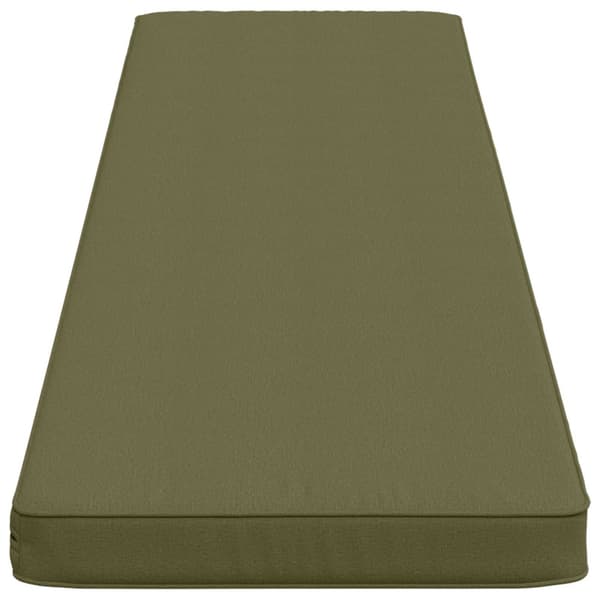 1-delad Bänk Kudde VUGHT 100% Polyester Olivgrön