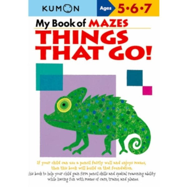 My Book Of Mazes: Things That Go! (häftad, eng)
