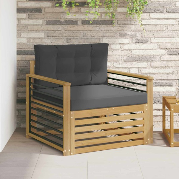Utomhussoffa Polyester Vit