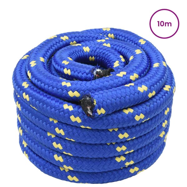 Båtsnöre 10 m 6 Blå PP