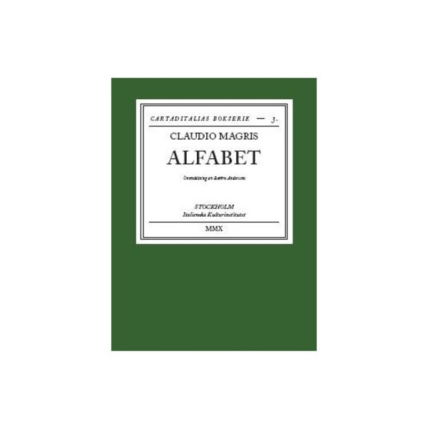 Alfabet : essäer om litteratur (bok, danskt band)