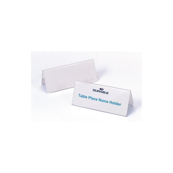Bordsskylt DURABLE 210x61mm 25/fp